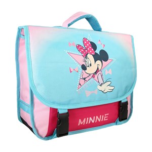 Bagtrotter - minnie - cartable 38cm  - rose - fille - 2 compartiments  - 1