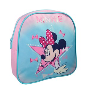 Bagtrotter - minnie - sac à dos scolaire goûter 24 cm - rose - fille - 1