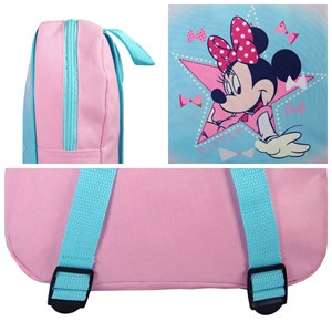 Bagtrotter - minnie - sac à dos scolaire goûter 24 cm - rose - fille - 1