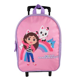 Bagtrotter - gabby et la maison magique - sac à dos scolaire à roulettes  -