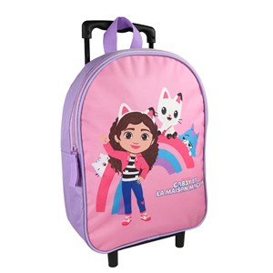 Bagtrotter - gabby et la maison magique - sac à dos scolaire à roulettes  -