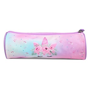 Bagtrotter trousse scolaire ronde phileas violet