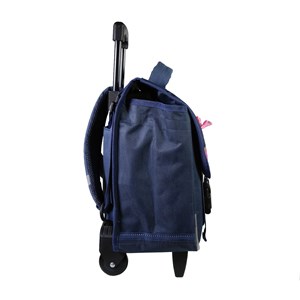 Bagtrotter cartable à roulettes 38 cm lili lou bleu