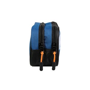 Bagtrotter  trousse scolaire 2 compartiments naruto bleu