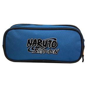 Bagtrotter  trousse scolaire 2 compartiments naruto bleu