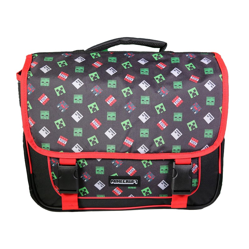 Bagtrotter - Bagtrotter cartable 38 cm minecraft noir