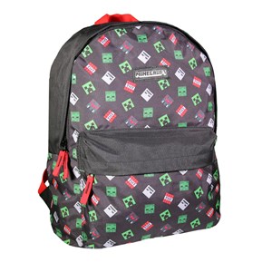 Bagtrotter sac à dos 1 compartiment minecraft noir