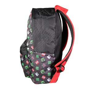 Bagtrotter sac à dos 1 compartiment minecraft noir