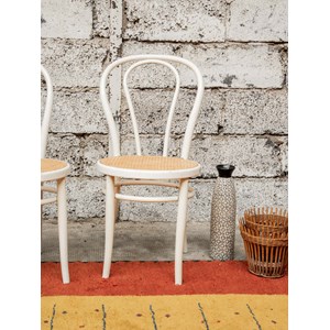 Claude, la paire de chaises cannée n°648