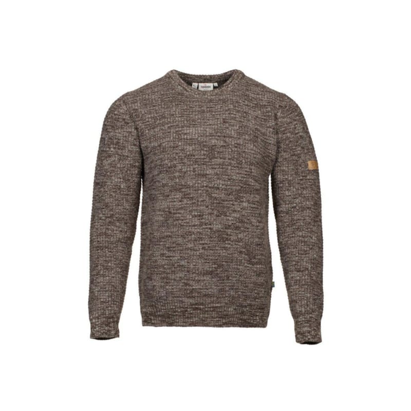 Pull ivanhoe nls petal chocolat mouline