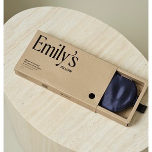 Masque de sommeil en soie moka