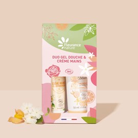 Duo gel douche et crème mains agrumes