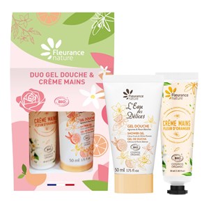 Duo gel douche et crème mains agrumes