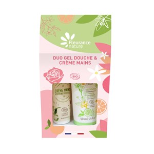 Duo gel douche et crème mains verveine