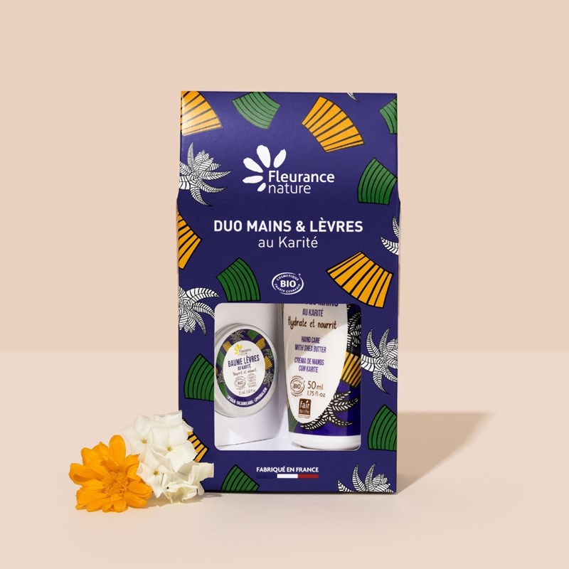 Duo mains et lèvres au karité