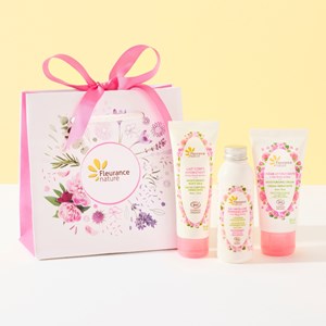 Sac trio hydratation rose