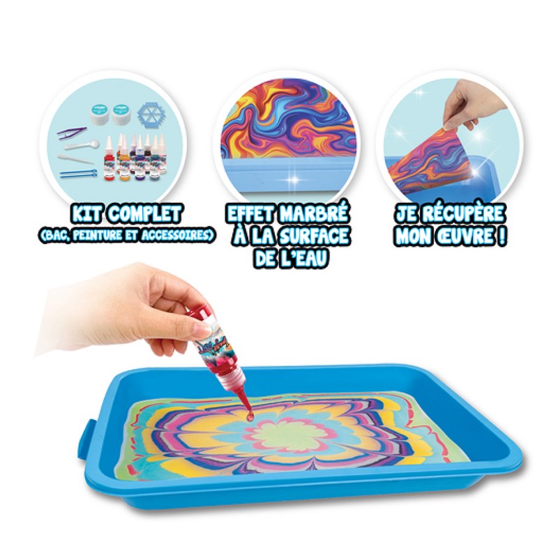 Coffret creatif marbling studio