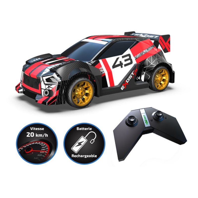 Silverlit - Exost voiture rc rally xtr 1:14