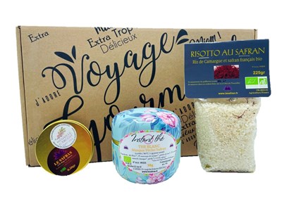 Coffret découverte du safran bio