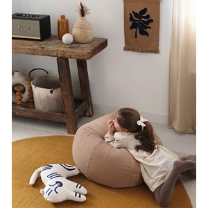 Nobodinoz coussin 40 x 32 cm en coton bi