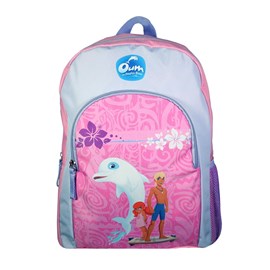 Bagtrotter sac à dos 37 cm avec poche oum le dauphin rose