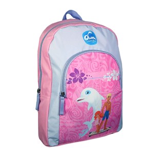 Bagtrotter sac à dos 37 cm avec poche oum le dauphin rose