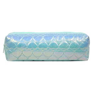 Trousse carrée no name turquoise