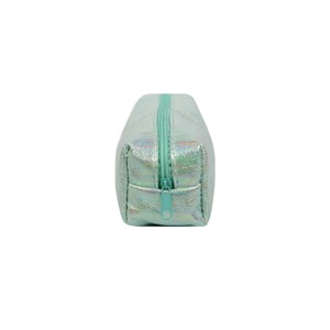 Trousse carrée no name turquoise