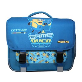 Bagtrotter cartable 38 cm les minions bleu