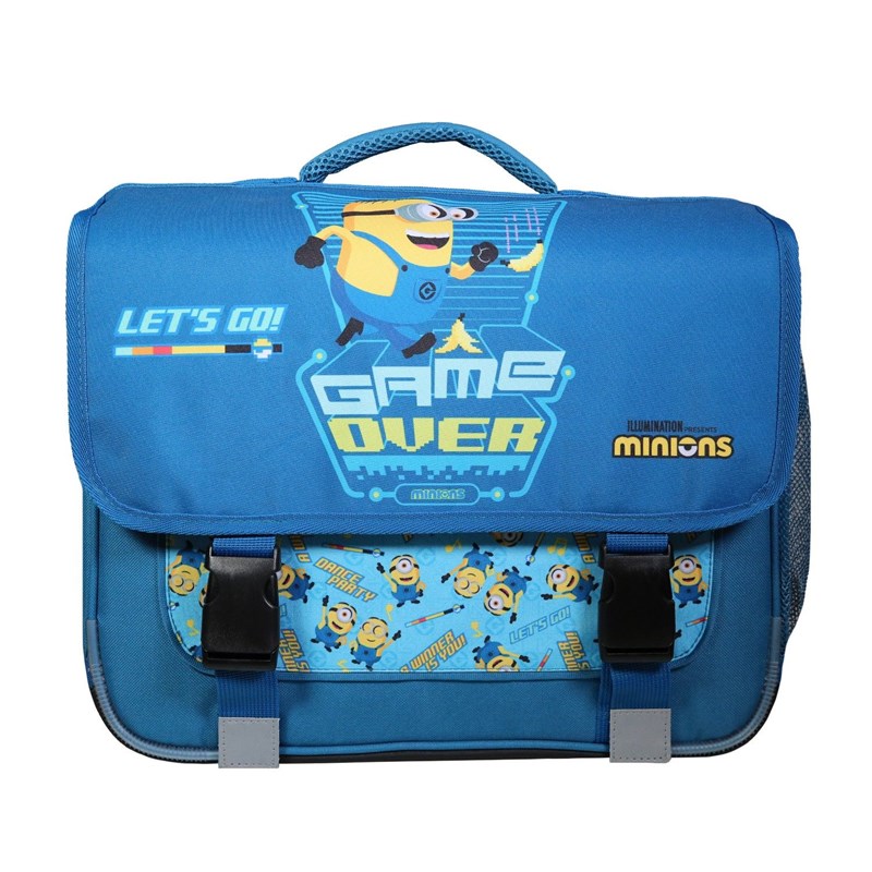 Bagtrotter - Bagtrotter cartable 38 cm les minions bleu
