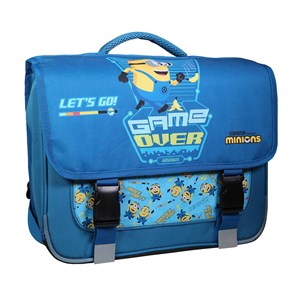 Bagtrotter cartable 38 cm les minions bleu