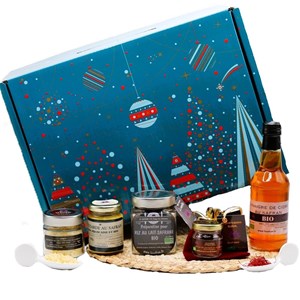 Coffret noel saveurs safranées bio