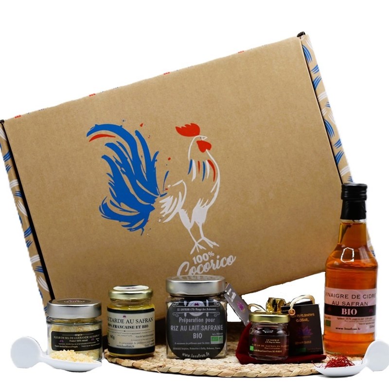 Le Safran - Coffret saveurs safranées bio