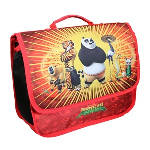 Bagtrotter cartable 32 cm maternelle kung fu panda rouge