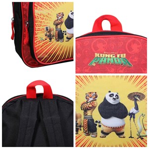 Bagtrotter cartable 32 cm maternelle kung fu panda rouge