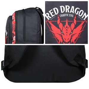 Bagtrotter sac à dos 2 compartiments donjons & dragons noir