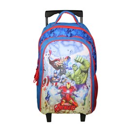 Bagtrotter sac à dos à roulettes avengers multicolore