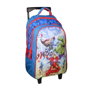 Bagtrotter sac à dos à roulettes avengers multicolore