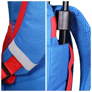 Bagtrotter sac à dos à roulettes avengers multicolore