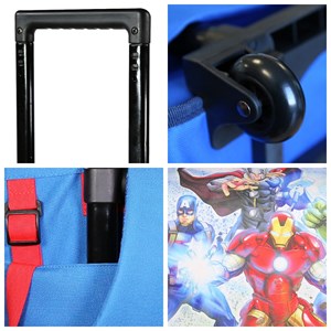 Bagtrotter cartable à roulettes 38 cm avengers multicolore