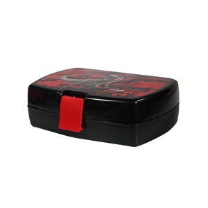 Boîte goûter gourde jurassic world noir