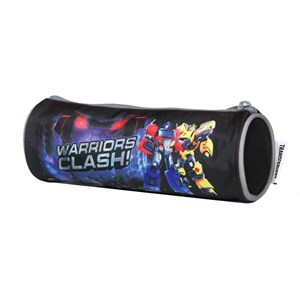 Bagtrotter trousse scolaire ronde transformers noire
