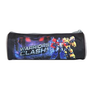 Bagtrotter trousse scolaire ronde transformers noire
