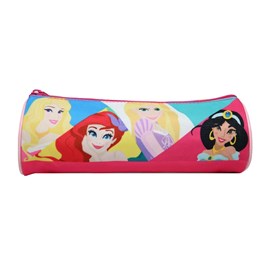 Bagtrotter trousse scolaire ronde princesses multicolore
