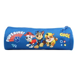 Bagtrotter trousse scolaire ronde pat'patrouille bleue cool