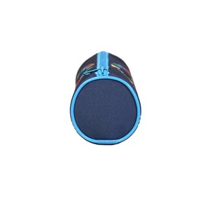 Bagtrotter trousse scolaire ronde mickey bleue rayures