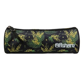 Bagtrotter trousse scolaire ronde offshore noir mimosa