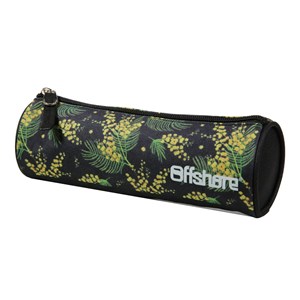 Bagtrotter trousse scolaire ronde offshore noir mimosa