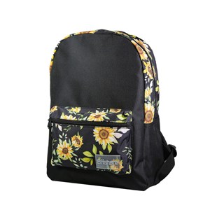 Bagtrotter sac à dos 1 compartiment offshore noir tournesols