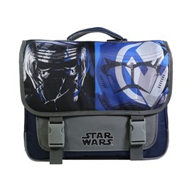 Bagtrotter cartable 38 cm disney star wars gris et bleu
